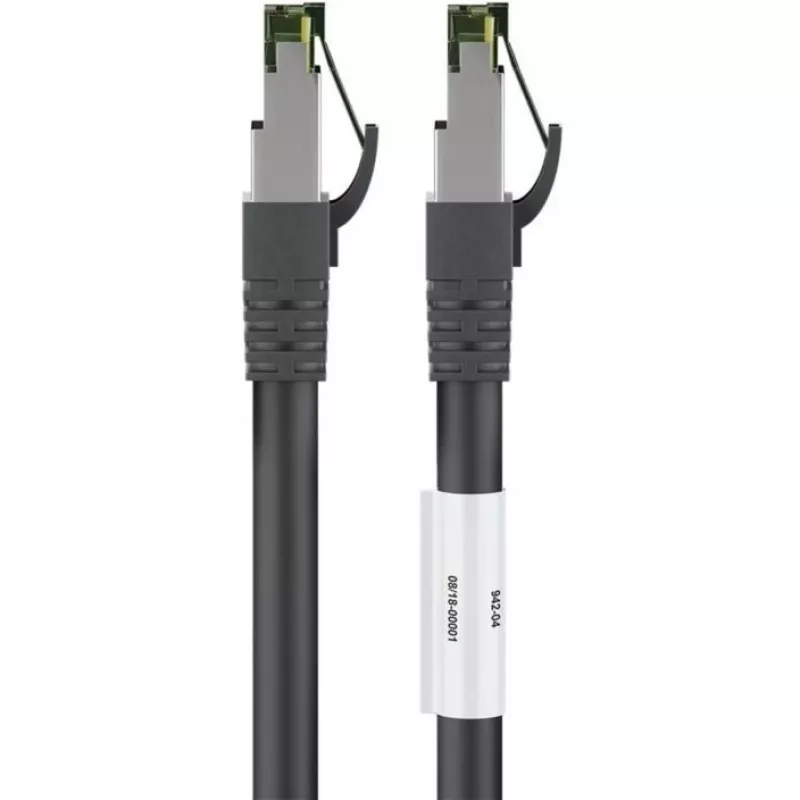 Wentronic Goobay CAT 8.1 S/FTP patchkaabel, LSZH, must, 1 m 66721