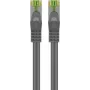 Wentronic Goobay CAT 8.1 S/FTP (PiMF) patchkaabel, RJ45, 0,5 m, hall, GHMT sertifitseeritud 61113