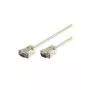 Wentronic Goobay D-SUB RS-232 pikenduskaabel 9-pin isane emasele, hall, 5 m 50225