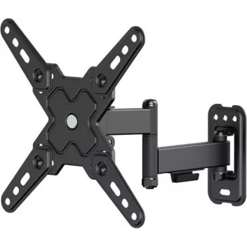 WENTRONIC Goobay FULLMOTION (S) TV seinakinnitus 19–43-tollistele ekraanidele, 20 kg, täisliikumine, pööramine, kallutamine, VESA kuni 200x200, must 79762