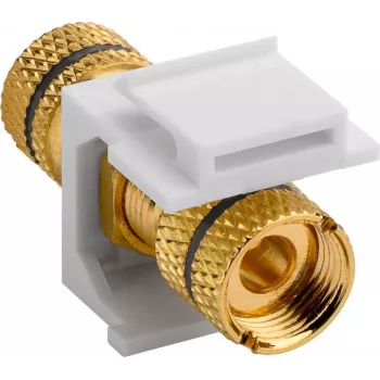 WENTRONIC Goobay Keystone kõlarimoodul, must - kruviklemmidega ühenduspesad (79476)