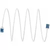 Wentronic Goobay ülimalt paindlik CAT 6A paigalduskaabel Slim U/UTP valge - ülilühikesed pistikud, 0,5 m 74299
