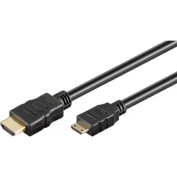 Wentronic High Speed Mini HDMI - HDMI kaabel Ethernetiga, 1,5 m, must