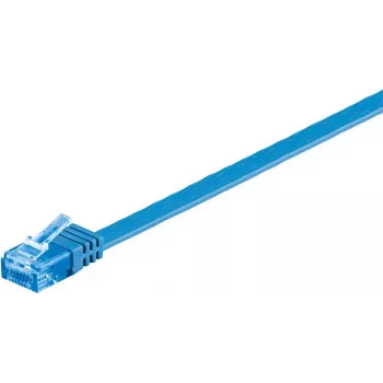 Wentronic RJ-45 CAT6a 0,5m U/UTP patch-kaabel, kullatud pistikud, 10 Gbps, must 96295