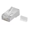 Wentronic RJ45 modulaarpistik varjestatud 8P8C ümarale kaablile, lahtiselt