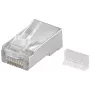 Wentronic RJ45 modulaarpistik varjestatud 8P8C ümarale kaablile, lahtiselt
