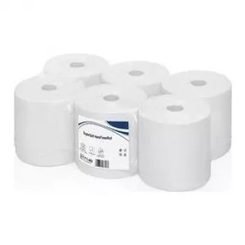 WEPA Super Soft 2-kihiline ülikvalge paberrätikurull, 140 m, 198 mm, vahvelreljeefne, 100% tselluloos, 1 rull (317140)