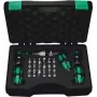 Wera 7445/46/47 dünamomeetriline kruvikeeraja komplekt, 27-osaline (0,3–6,0 Nm) Rapidaptor otsakuhoidjaga, tekstiilkarp 05350451001