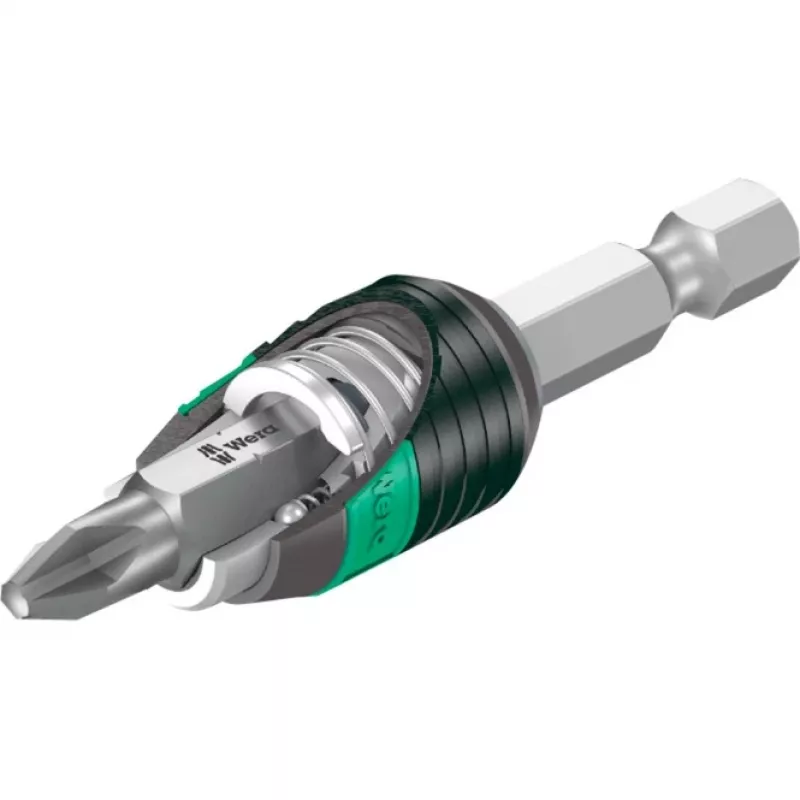 Wera Bit-Safe 61 Universal 1, 1/4 tolline kuuskantotsik, 61-osaline otsikute komplekt vastupidavate otsikutega ja universaalse otsikuhoidjaga 05057122001