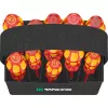Wera Kraftform 2go 100 kruvikeeraja otsakute komplekt, 11-osaline, Phillips, Pozidriv, Torx, 25 mm otsakud, Rapidaptor otsakuhoidja ja tekstiilist karbiga 05004310001