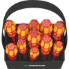 Wera Kraftform 2go 100 kruvikeeraja otsakute komplekt, 11-osaline, Phillips, Pozidriv, Torx, 25 mm otsakud, Rapidaptor otsakuhoidja ja tekstiilist karbiga 05004310001