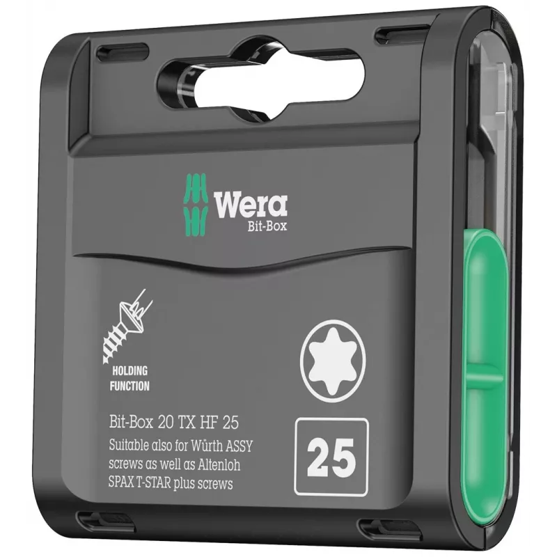 WERA Set Bit-Box 20 TX HF, TX 20mm, 20 tk Würth