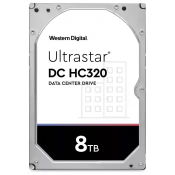Western Digital Ultrastar DC HC320 8TB 3,5 tolli SAS 12Gb/s ettevõtte kõvaketas (HUS728T8TAL5204)