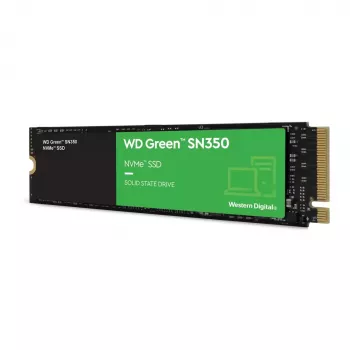 Western Digital WD Green SN350 480GB M.2 2280 PCIe NVMe SSD - Lugemiskiirus 2400 MB/s, Kirjutamiskiirus 1650 MB/s