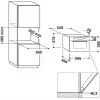 Whirlpool AMW 730 WH sisseehitatud mikrolaineahi grilliga, 31 L, 1000 W, valge