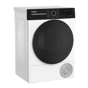 Whirlpool WPS D8 WBS EE soojuspumba kuivati 8 kg esilaadimisega valge