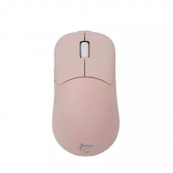 White Shark AERO PINK Juhtmevaba Mänguhiir (Roosa, 10000 DPI, 2.4GHz/USB-C)