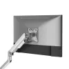 White Shark AKHENATEN I GMS-3209 Gaasvedru monitorihoidja – ühe monitori jaoks 17-32 tolli, kandevõime 9 kg, VESA 75/100, lauaklamber/auku kinnitus, must