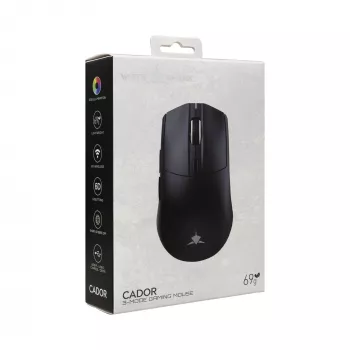 White Shark CADOR-B WGM-5020 juhtmega RGB mänguhiir, must