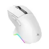 White Shark GAWAIN-W juhtmevaba mänguhiir – 12000 DPI, 500mAh aku, 56g, valge