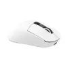 White Shark GAWAIN-W juhtmevaba mänguhiir – 12000 DPI, 500mAh aku, 56g, valge