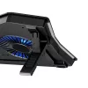 White Shark ICE GUARD GCP-4 jahutusalus kahe 125 mm sinise LED-ventilaatoriga, 5 kõrgusseadet, kuni 17,3 tolli