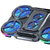 White Shark ICE STORM GCP-6 Sülearvuti jahutusalus, 2x125mm ventilaatorid, Sinine LED, USB, kuni 17 tolli