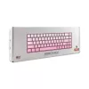 White Shark NUNCHAKU-P-US-RED.SW TKL mehaaniline mänguklaviatuur - 87 klahvi, Outemu Red lülitid, RGB taustvalgustus, roosa