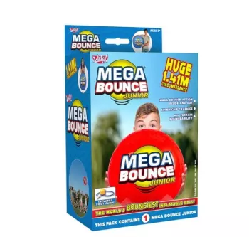 Wicked Vision Mega Bounce Junior täispuhutav pall (50 cm, vikerkaar) käsipumbaga