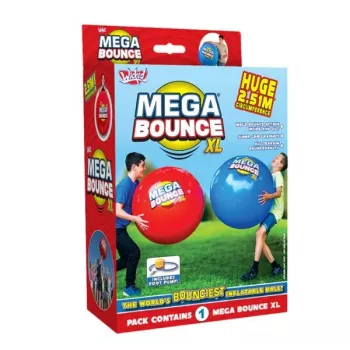 Wicked Vision Mega Bounce XL täispuhutav mängupall - 80 cm vikerkaar