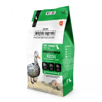 WIEJSKA ZAGRODA Monoprotein pardilihaga kuiv koeratoit - 6kg