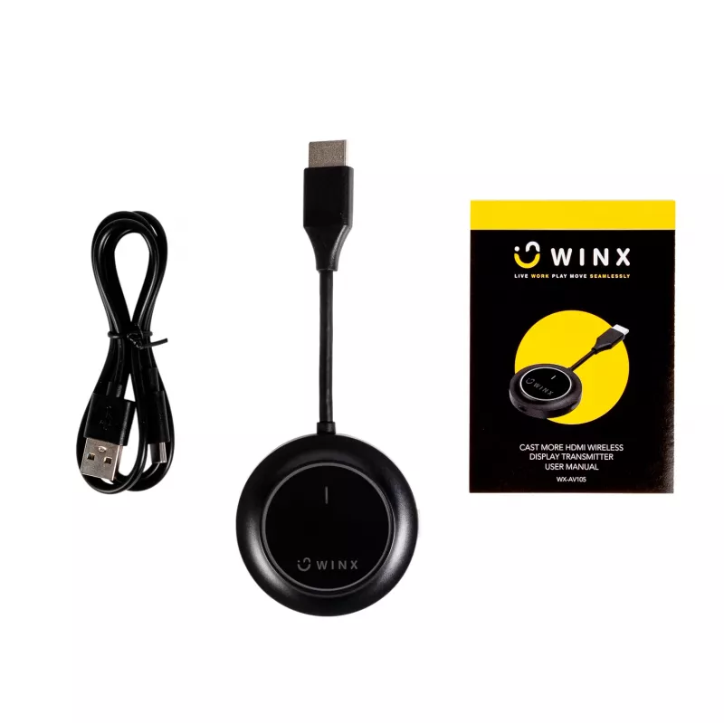 WINX CAST More HDMI juhtmevaba ekraaniedastusseade