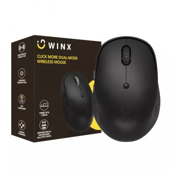 WINX CLICK More Dual-Mode juhtmeta hiir - must