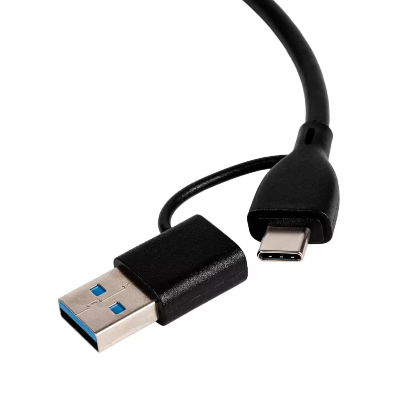 WINX CONNECT Simple USB/Type-C jaotur, 3x USB-A 5Gbps + USB-C PD 100W, Space Grey