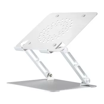 WINX DO Ergo mitme reguleerimisvõimalusega sülearvuti alus, alumiinium, hõbedane, 10-17 inch, kokkupandav, kõrguse ja nurga reguleerimisega