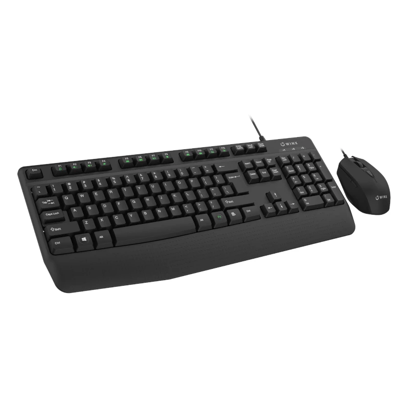 WINX DO Essential juhtmega klaviatuuri ja hiire komplekt