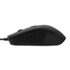 WINX DO ESSENTIAL juhtmega hiir - 1000 DPI optiline, USB, kahekäeline, must