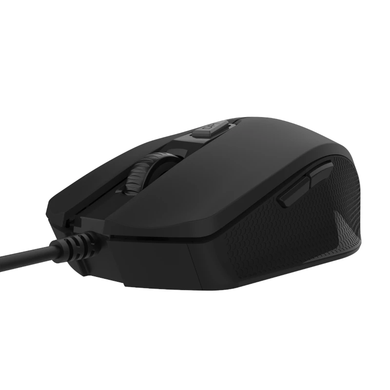 WINX DO ESSENTIAL juhtmega hiir - 1000 DPI optiline, USB, kahekäeline, must