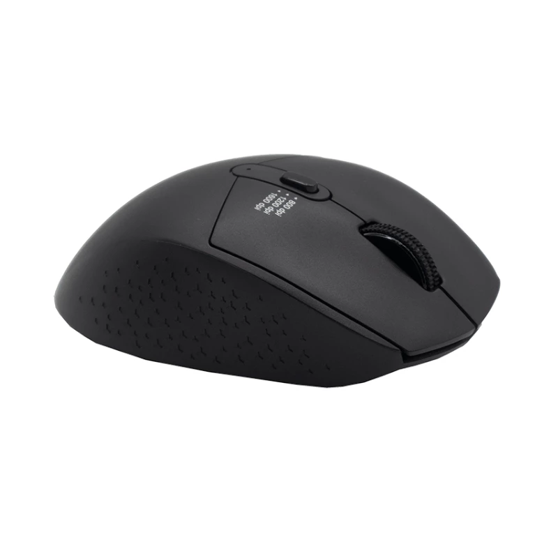 WINX DO Simple juhtmevaba hiir WX-KB102, 2,4 GHz, 3-nupuline optiline, 1600 DPI, kahekäeline, must