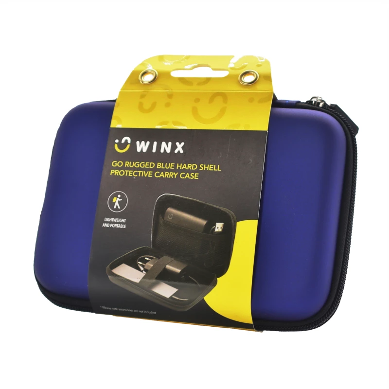 Winx Go vastupidav kõva kestaga kaitsekarp Nintendo Switch / OLED jaoks - sinine