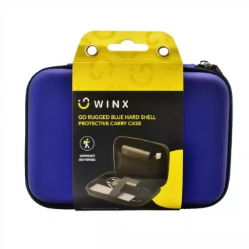 Winx Go vastupidav kõva kestaga kaitsekarp Nintendo Switch / OLED jaoks - sinine