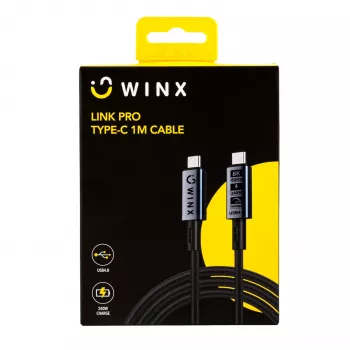 WINX LINK Pro Type-C 1m kaabel 100W PD USB 2.0 480Mbps must