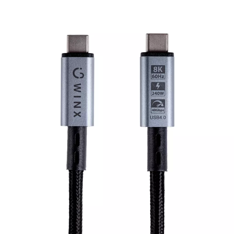 WINX LINK Pro Type-C 1m kaabel 100W PD USB 2.0 480Mbps must