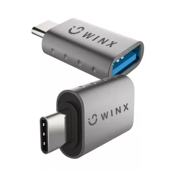 WINX LINK Simple Type-C to USB-adapteri kahekomplekt