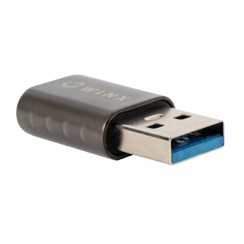 WINX LINK Simple USB to Type-C adapteri kahekomplekt (USB-A isane USB-C emane, 5Gbps, 15W, Space Grey, 2 tk)