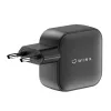 WINX POWER Max 65W GaN seinilaadija - 2x USB-C PD, 1x USB-A QC, must