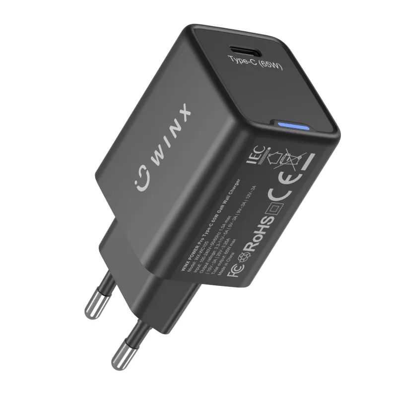 WINX POWER Pro Type-C 65W GaN seinilaadija