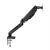 WINX RISE Pro täisliikumisega monitori käsi - üksik 17-32 inch gaasivedruga lauakinnitus, VESA 75/100, C-klamber ja ava, must