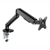 WINX RISE Pro täisliikumisega monitori käsi - üksik 17-32 inch gaasivedruga lauakinnitus, VESA 75/100, C-klamber ja ava, must