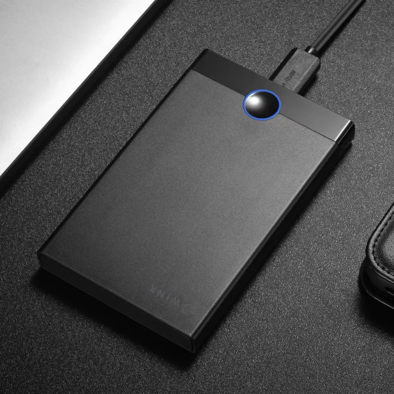 WINX STORE Fast 2,5-tolline USB 3.2 Gen 1 SATA HDD/SSD korpus, ilma tööriistadeta, must